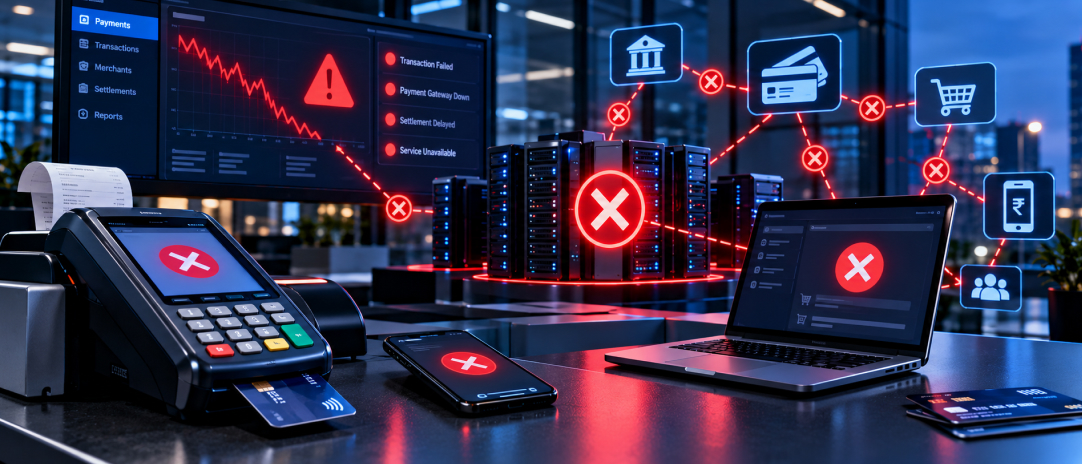 Payment services disrupted